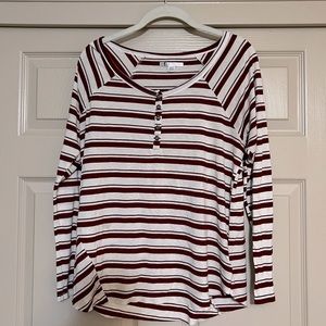 Volcom long sleeve blouse